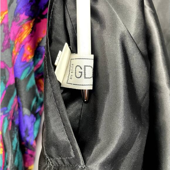 Vintage 1988 Seoul Olympic GDT Too Multicolored Reversible Bomber Jacket - Picture 6 of 9